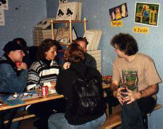 Günter Cornett am Messestand