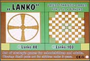 Lanko: faltbarer Spielplan